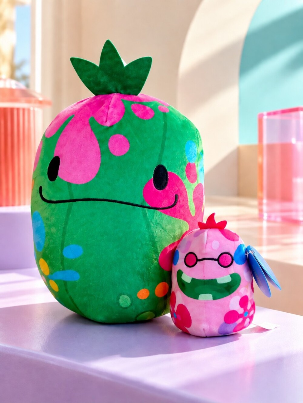 Cats vs Pickles Splat #207 Jumbo & Groovy Gill #196 Plush Bundle